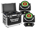 BeamZ Fuze1910 Wash Moving Head Wash Set 2x im Flightcase