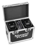 BeamZ FUZE75B 75W Moving Head Beam Set 2x im Flightcase - Lightronic Showequipment