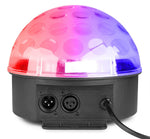BeamZ "JB60R" LED Ball, 6x 1W LED DMX Effekt, 6 Farben, inkl. IR-Fernbedienung
