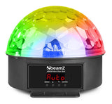 BeamZ "JB90R" LED Ball, 9x 1W LED DMX Effekt, 9 Farben, inkl. IR-Fernbedienung - Lightronic Showequipment
