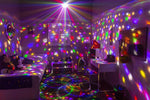BeamZ "JB90R" LED Ball, 9x 1W LED DMX Effekt, 9 Farben, inkl. IR-Fernbedienung - Lightronic Showequipment