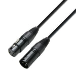 Adam Hall Cables K3 DMF 0050 DMX Kabel XLR male auf XLR female 0,5 m - Lightronic Showequipment