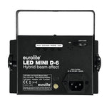 EUROLITE LED Mini D-6 Hybrid Strahleneffekt - Lightronic Showequipment