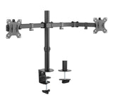 Audizio MAD20 Universal Doppel Monitor-Arm für zwei 13 - 32 Zoll Monitore - Lightronic Showequipment