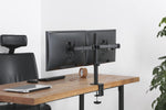 Audizio MAD20 Universal Doppel Monitor-Arm für zwei 13 - 32 Zoll Monitore - Lightronic Showequipment