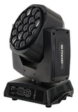 Involight MH FXWASH1912 Moving Head Wash, 19x12W RGBW 4in1 LED, Zoom 4°-60°, Kaleidoskop und Vortex Effekt - Lightronic Showequipment