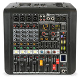 Power Dynamics PDM-M404A 4-Kanal Musik Mixer mit Verstärker
