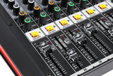 Power Dynamics PDM-M804A 8-Kanal Musik Mixer mit Verstärker