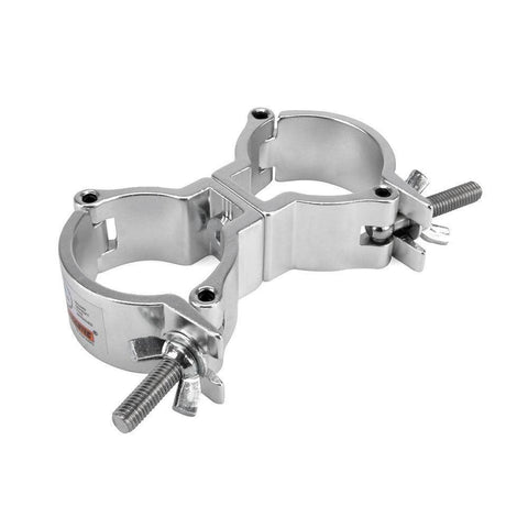 Doppelschelle leicht silber bis 100 kg (48 - 51 mm) - Lightronic Showequipment