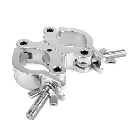 Doppelschelle schmal silber bis 200 kg (48 - 51 mm) - Lightronic Showequipment
