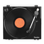Audizio RP310 USB-Plattenspieler, 33, 45 U/min, schwarz - Lightronic Showequipment