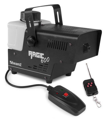 BeamZ Rage 600 Nebelmaschine mit Funkfernbedienung - Lightronic Showequipment