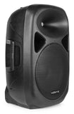 Aktiver 12" PA-Lautsprecher Kit inkl. Stativ, USB/SD Bluetooth MP3 Player & Fernbedienung - Lightronic Showequipment