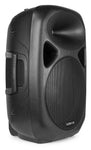 Aktiver 15" PA-Lautsprecher Kit inkl. Stativ, USB/SD Bluetooth MP3 Player, Fernbedienung
