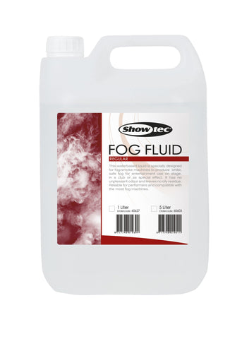 Showtec Fog Fluid Regular, 5 Liter - Lightronic Showequipment