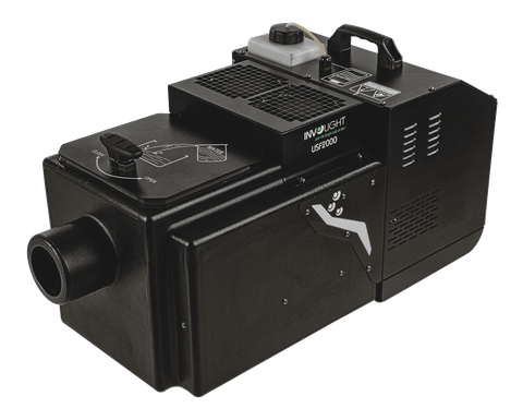 Involight USF2000 Ultraschall Nebelmaschine auf Wasserbasis, DMX, 1800W - Lightronic Showequipment