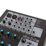 LD Systems VIBZ 6 D 6-Kanal Mischpult mit DFX - Lightronic Showequipment