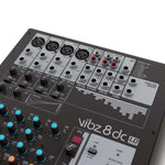 LD Systems VIBZ 8 DC 8-Kanal Mischpult mit DFX und Kompressor - Lightronic Showequipment