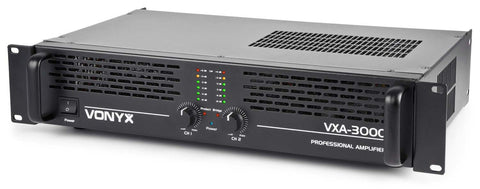 Vonyx VXA-3000 PA-Verstärker | 2x 1500W  Endstufe