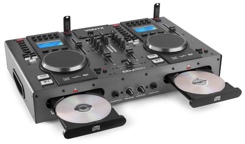 Vonyx CDJ450 CD/MP3/USB Player/Mixer mit Bluetooth - Lightronic Showequipment