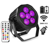 BeamZ Pro WBP612 Battery-Powered W-DMX™ IP65 PAR, 6 x 12W RGBWA/UV 6in1 LED