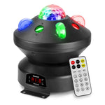 BeamZ "Whirlwind" 3in1 LED DMX Effekt mit Gobos, Stripes & Jelly Ball inkl. Fernbedienung